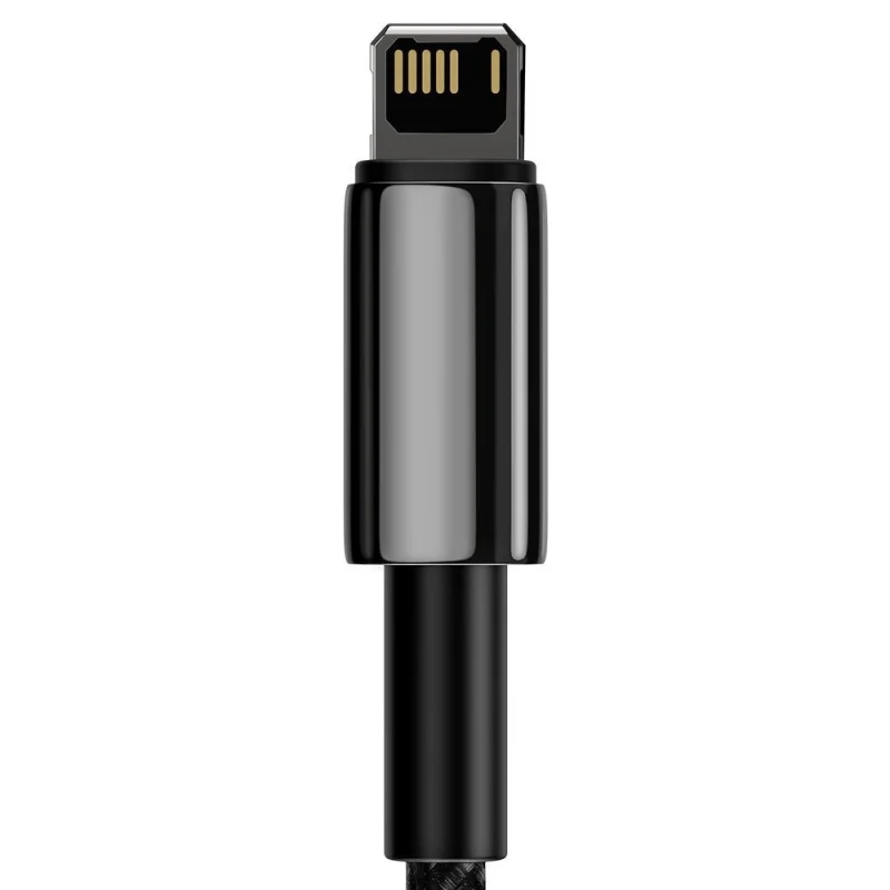 Baseus Tungsten kabel USB - Lightning 2,4 A 2 m czarny (CALWJ-A01) - obrazek 7