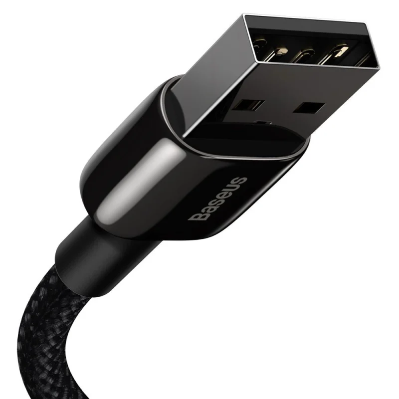 Baseus Tungsten kabel USB - Lightning 2,4 A 2 m czarny (CALWJ-A01) - obrazek 9