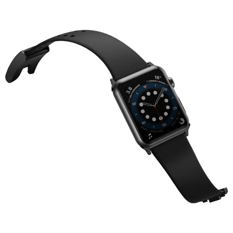 Baseus Slip-Thru pasek opaska bransoleta do Apple Watch 3/4/5/6/SE 38mm/40mm czarny (LBWSE-01) - obrazek 3