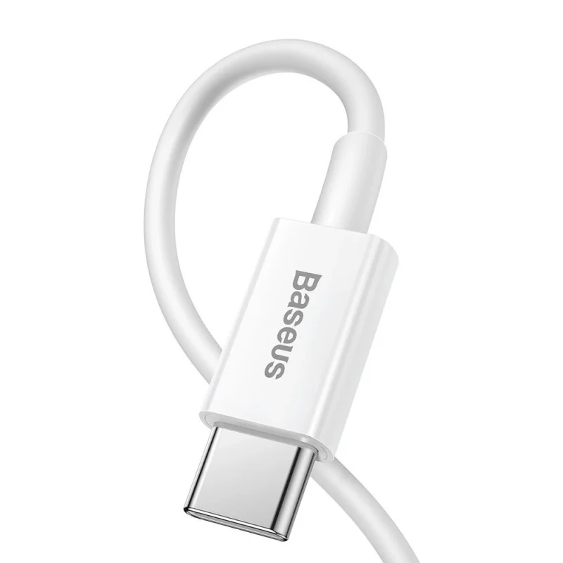 Kabel Baseus Superior Series USB-C / Lightning PD 20W 1 m - biały - obrazek 3