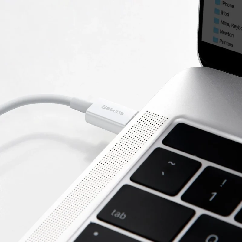 Kabel Baseus Superior Series USB-C / Lightning PD 20W 1 m - biały - obrazek 9