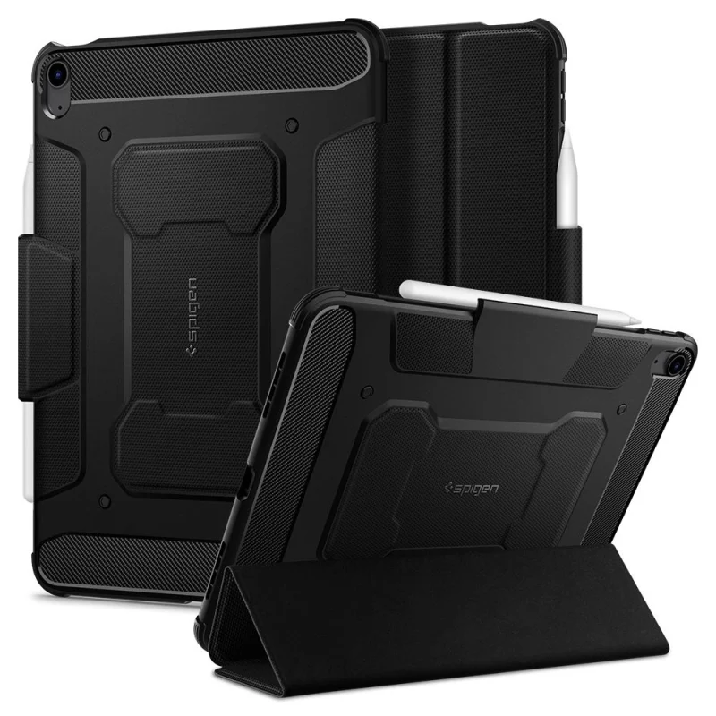 Etui Spigen Rugged Armor Pro na iPad Air 4 2020 / 5 2022 - czarne