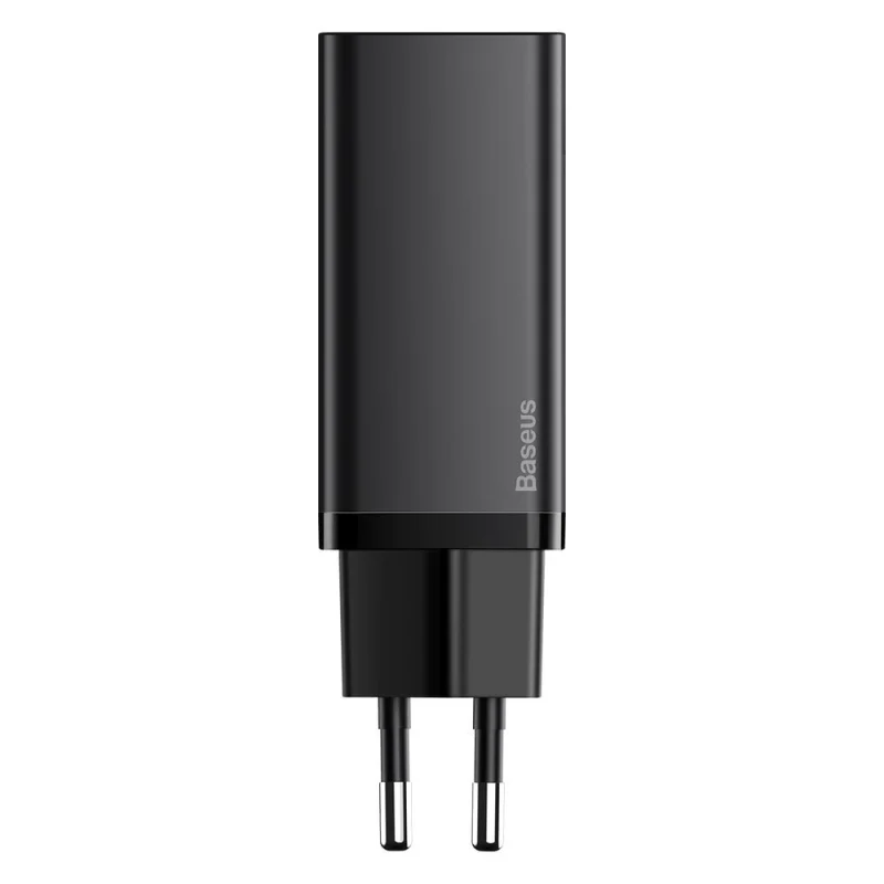 Baseus GaN2 Lite szybka ładowarka sieciowa 65W USB / USB Typ C Quick Charge 3.0 Power Delivery (azotek galu) czarny (CCGAN2L-B01) - obrazek 2