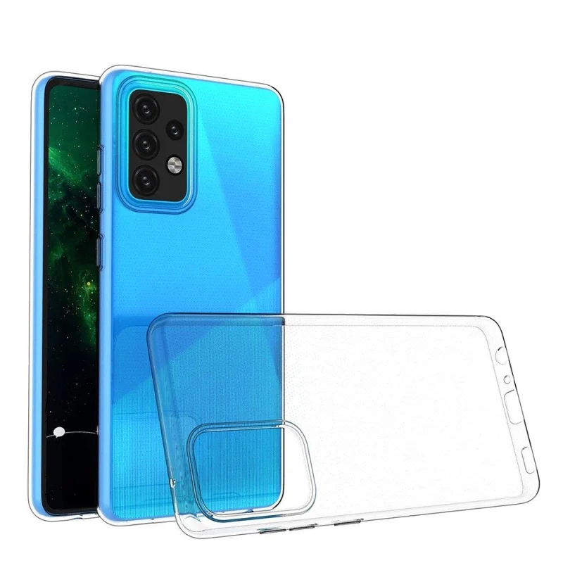 Żelowy pokrowiec etui Ultra Clear 0.5mm Vivo X60 Pro przezroczysty