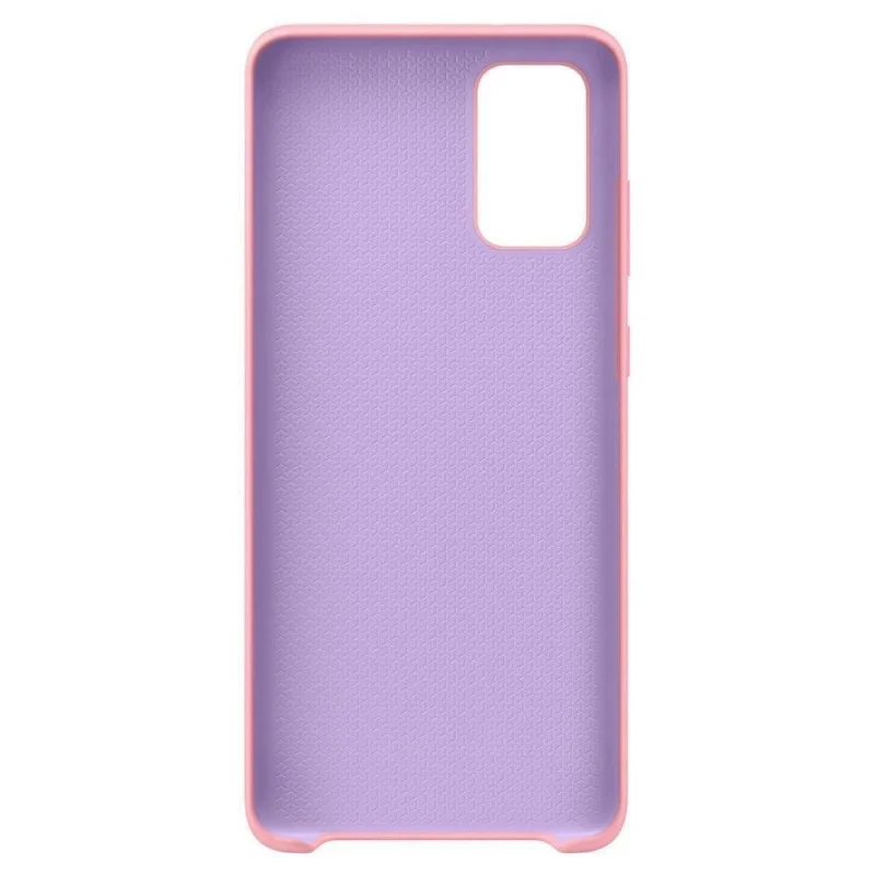 Silicone Case elastyczne silikonowe etui pokrowiec Samsung Galaxy A72 4G czarny - obrazek 4