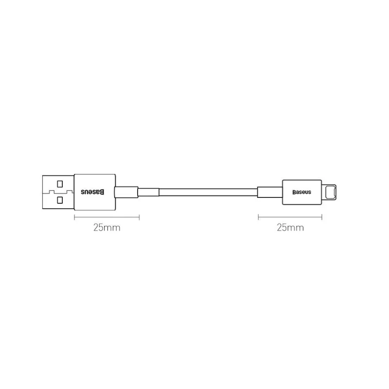 Baseus Superior kabel USB - Lightning 2,4 A 1 m czarny (CALYS-A01) - obrazek 16