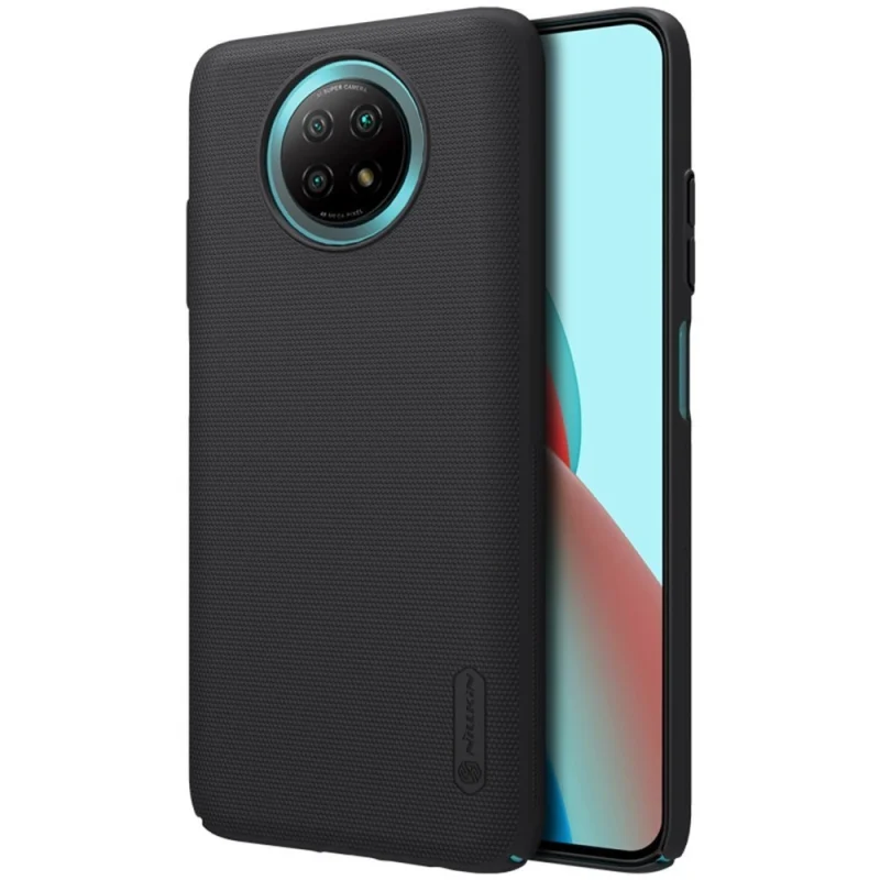 Nillkin Super Frosted Shield wzmocnione etui pokrowiec Xiaomi Redmi Note 9T 5G czarny - obrazek 6