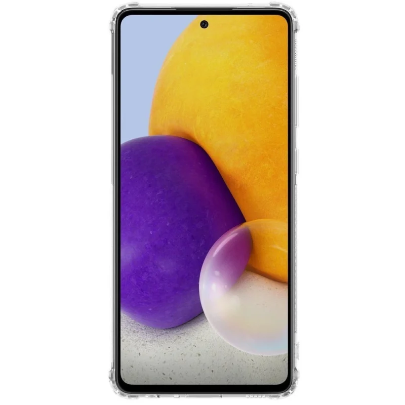 Nillkin Nature żelowe etui pokrowiec ultra slim Samsung Galaxy A72 4G przezroczysty - obrazek 2