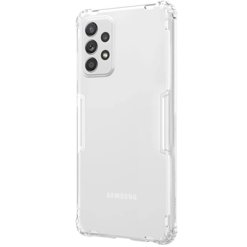 Nillkin Nature żelowe etui pokrowiec ultra slim Samsung Galaxy A72 4G przezroczysty - obrazek 3