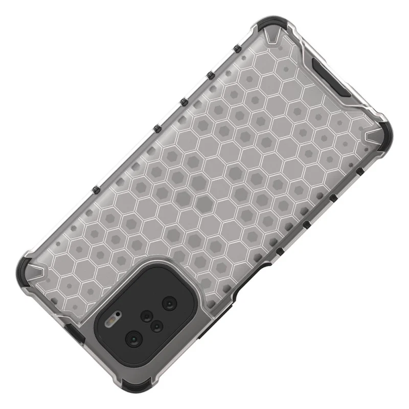 Honeycomb etui pancerny pokrowiec z żelową ramką Xiaomi Redmi K40 Pro+ / K40 Pro / K40 / Poco F3 czarny - obrazek 7