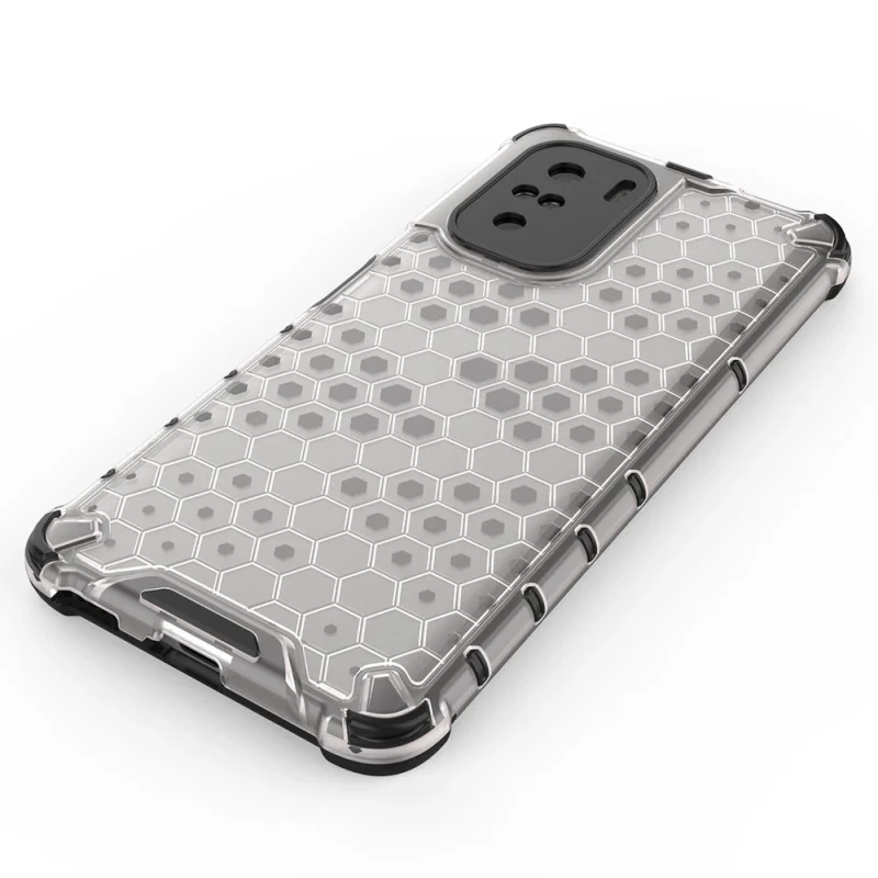 Honeycomb etui pancerny pokrowiec z żelową ramką Xiaomi Redmi K40 Pro+ / K40 Pro / K40 / Poco F3 czarny - obrazek 10