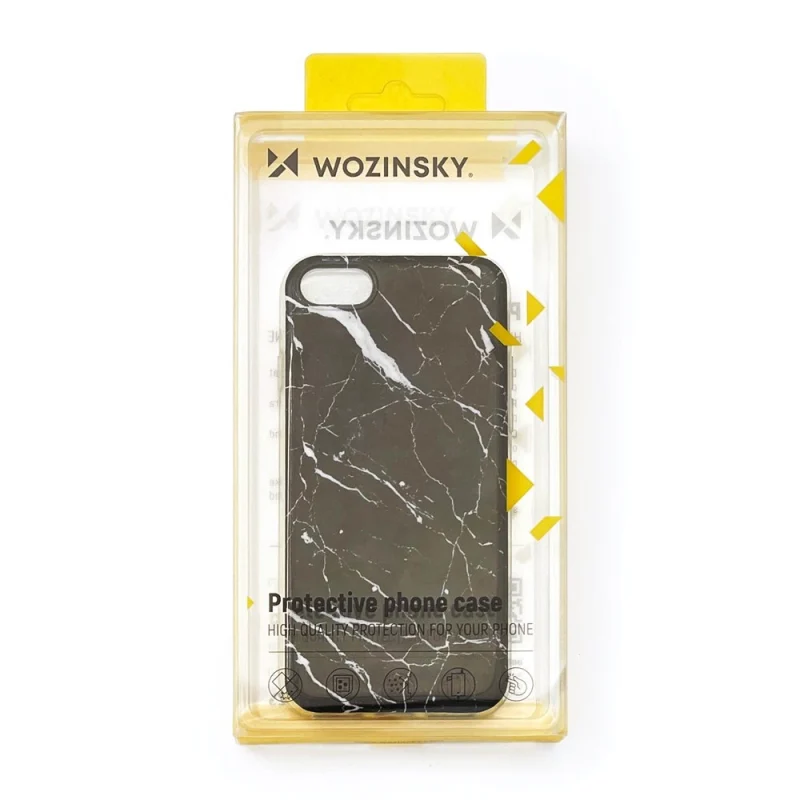 Wozinsky Marble żelowe etui pokrowiec marmur Samsung Galaxy A02s EU różowy - obrazek 5