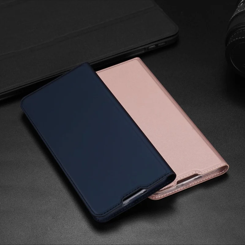 Dux Ducis Skin Pro kabura etui pokrowiec z klapką Xiaomi Redmi K40 Pro+ / K40 Pro / K40 / Poco F3 różowy - obrazek 16