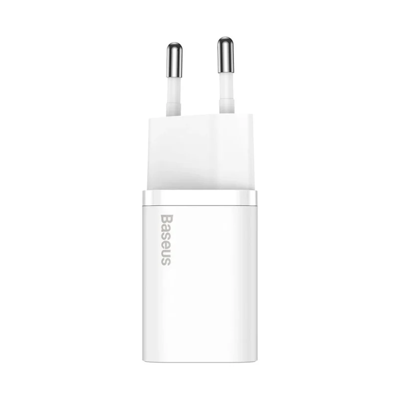 Baseus Super Si 1C szybka ładowarka USB Typ C 30W Power Delivery Quick Charge biały (CCSUP-J02) - obrazek 2