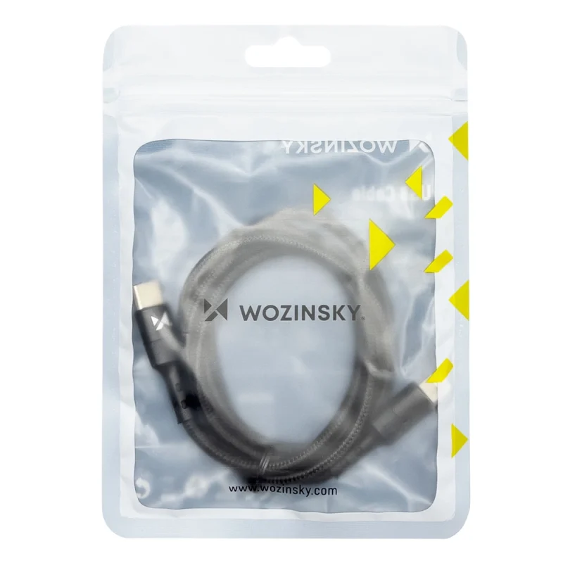 Kabel Wozinsky WUC-PD-CL2B Lightning - USB-C PD 18W 480Mb/s 2m - czarny - obrazek 5