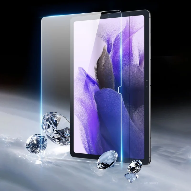 Dux Ducis Tempered Glass pancerne wytrzymałe szkło hartowane 9H Samsung Galaxy Tab S7+ (S7 Plus) / Tab S7 FE / Tab S8+ (S8 Plus) przezroczysty (case friendly) - obrazek 9