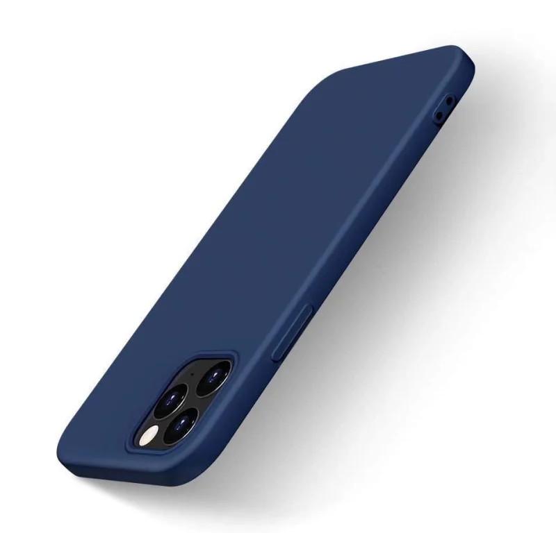 Silicone Case elastyczne silikonowe etui pokrowiec Xiaomi Redmi Note 10 5G / Poco M3 Pro niebieski - obrazek 2