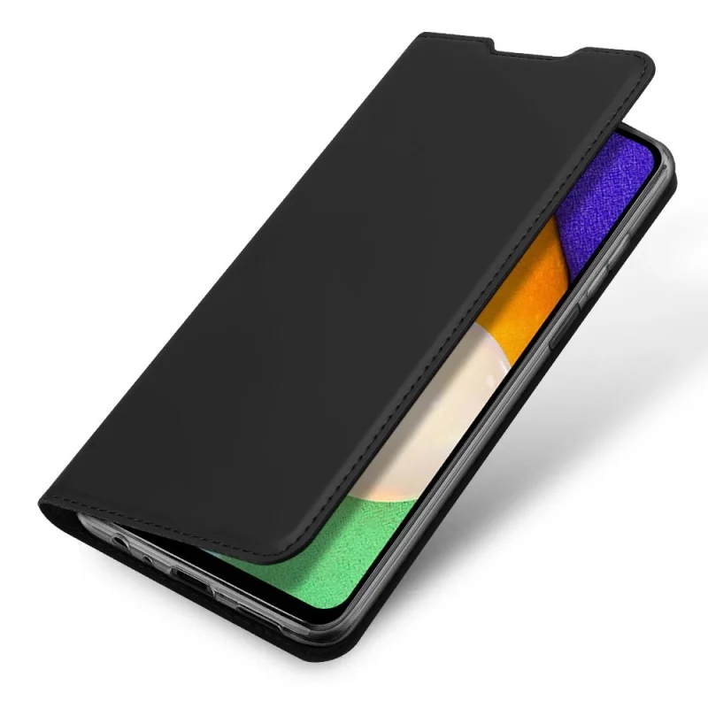 Dux Ducis Skin Pro kabura etui pokrowiec z klapką Samsung Galaxy A03s czarny - obrazek 4