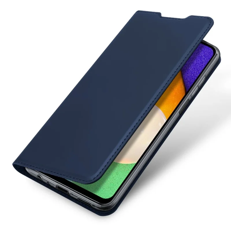 Dux Ducis Skin Pro kabura etui pokrowiec z klapką Samsung Galaxy A03s niebieski - obrazek 4