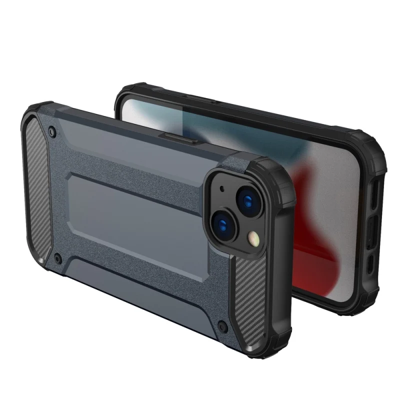 Hybrid Armor pancerne hybrydowe etui pokrowiec iPhone 13 złoty - obrazek 2