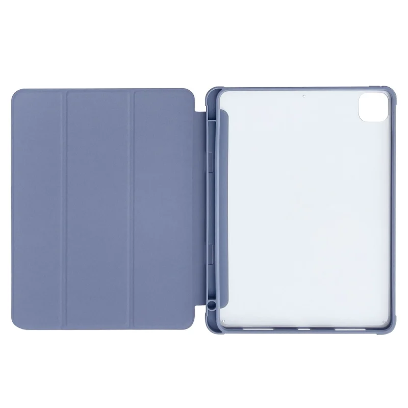 Stand Tablet Case etui Smart Cover pokrowiec na iPad Pro 11'' 2021 z funkcją podstawki granatowy - obrazek 4