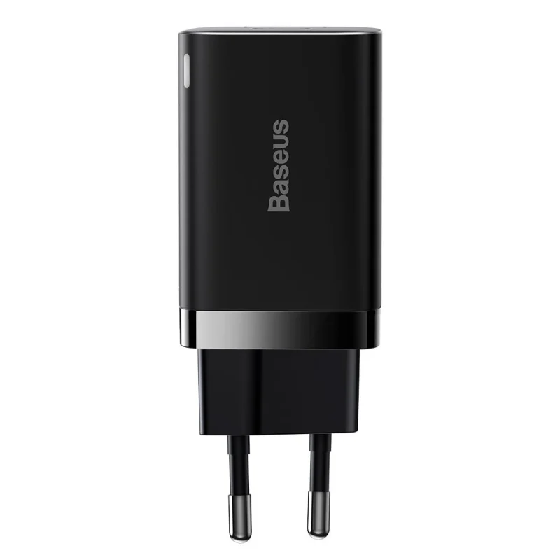 Baseus Super Si Pro szybka ładowarka USB / USB Typ C 30W Power Delivery Quick Charge czarny (CCSUPP-E01) - obrazek 2