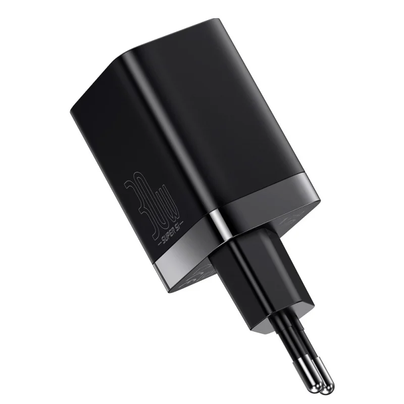 Baseus Super Si Pro szybka ładowarka USB / USB Typ C 30W Power Delivery Quick Charge czarny (CCSUPP-E01) - obrazek 3