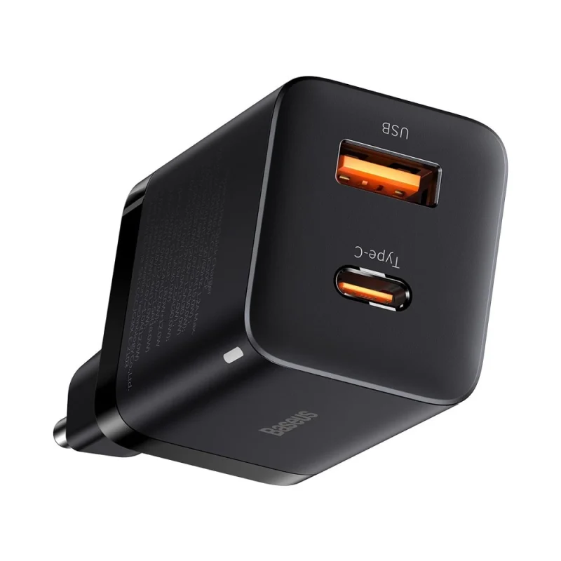 Baseus Super Si Pro szybka ładowarka USB / USB Typ C 30W Power Delivery Quick Charge czarny (CCSUPP-E01) - obrazek 4