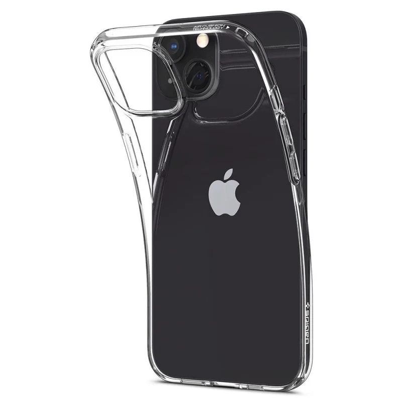 Etui Spigen Liquid Crystal na iPhone 13 mini - przezroczyste - obrazek 4