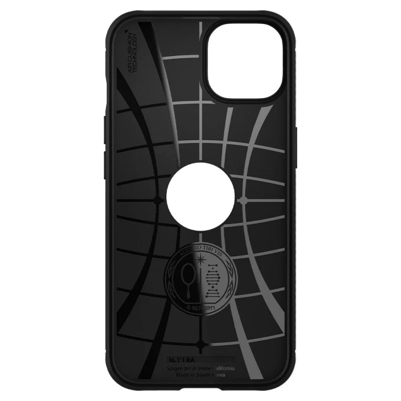 Etui Spigen Rugged Armor na iPhone 13 - czarny mat - obrazek 3