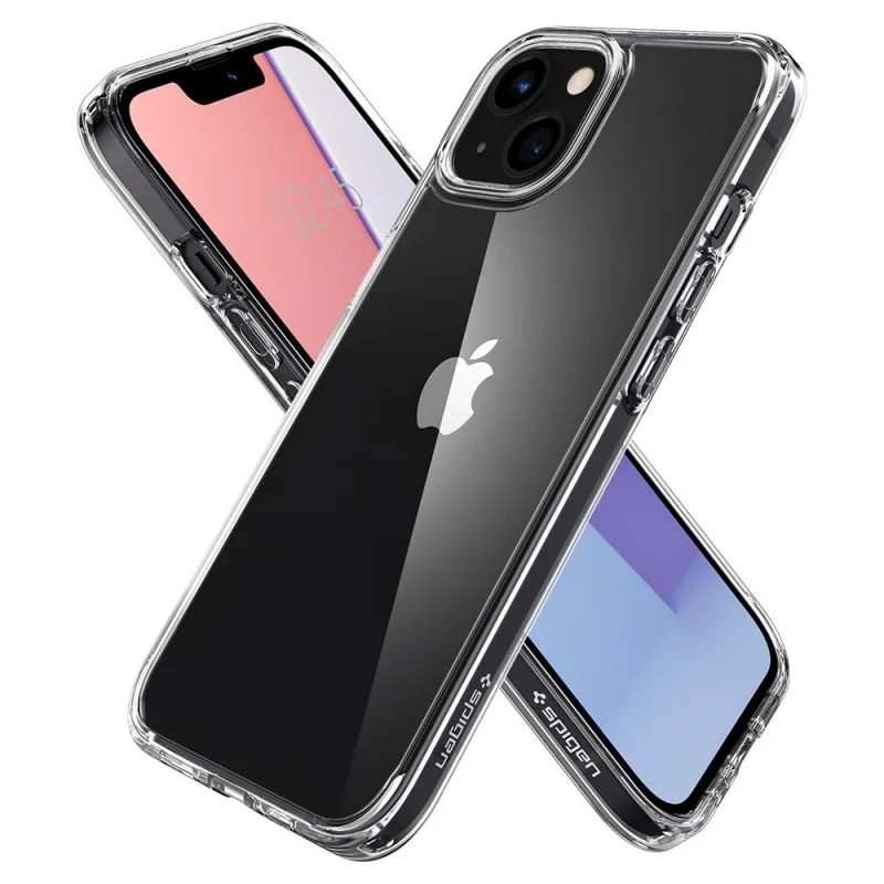 Etui Spigen Ultra Hybrid na iPhone 13 - przezroczyste - obrazek 7