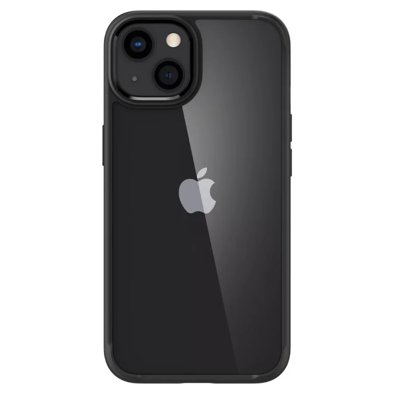 Etui Spigen Ultra Hybrid na iPhone 13 - czarny mat - obrazek 2