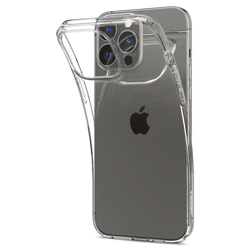 Etui Spigen Liquid Crystal na iPhone 13 Pro - przezroczyste - obrazek 8