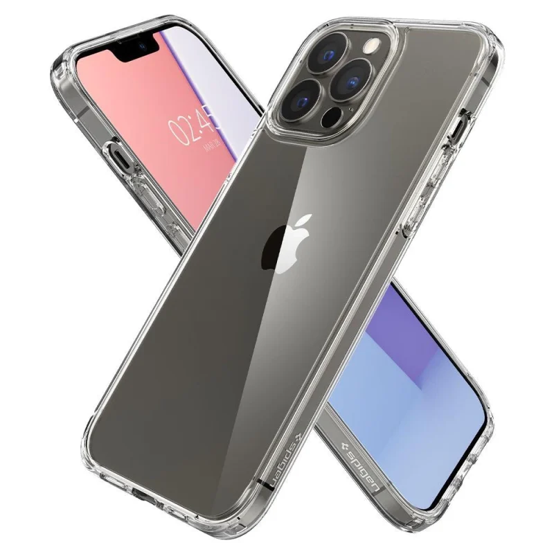 Etui Spigen Ultra Hybrid na iPhone 13 Pro - przezroczyste - obrazek 6