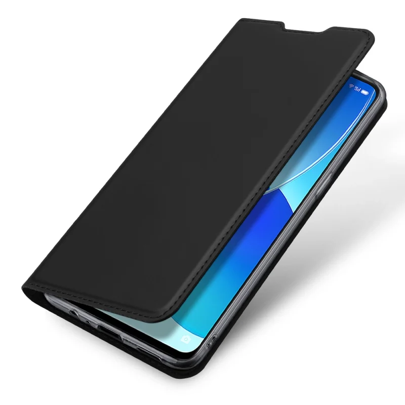 Dux Ducis Skin Pro kabura etui pokrowiec z klapką Oppo Reno6 4G czarny - obrazek 4