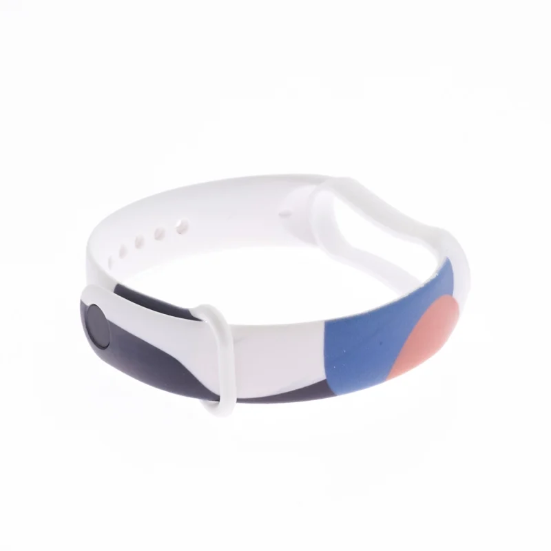 Strap Moro opaska do Xiaomi Mi Band 6 / Mi Band 5 silikonowy pasek bransoletka do zegarka wzór 10 - obrazek 2