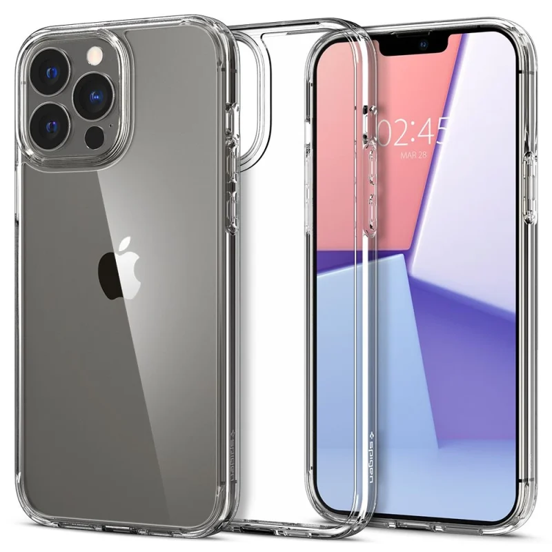 Etui Spigen Ultra Hybrid na iPhone 13 Pro Max - przezroczyste - obrazek 11