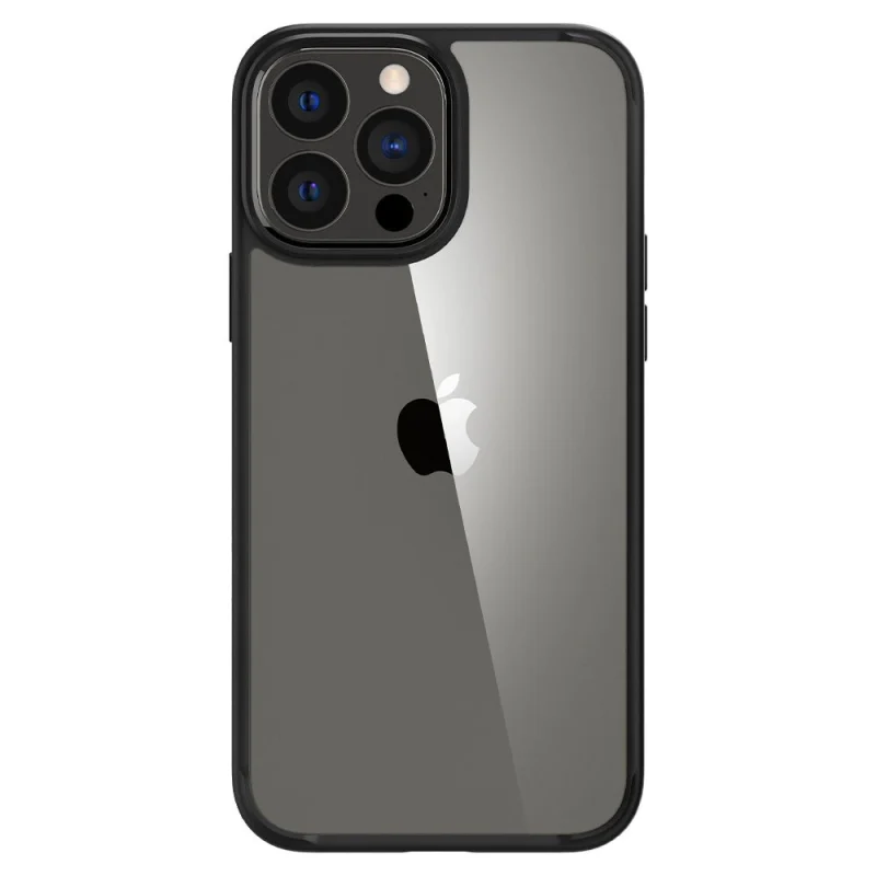 Etui Spigen Ultra Hybrid na iPhone 13 Pro Max - czarny mat - obrazek 6