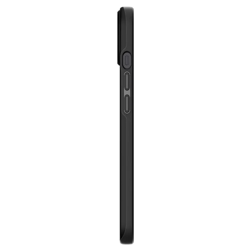 Etui Spigen Thin Fit na iPhone 13 - czarne - obrazek 8