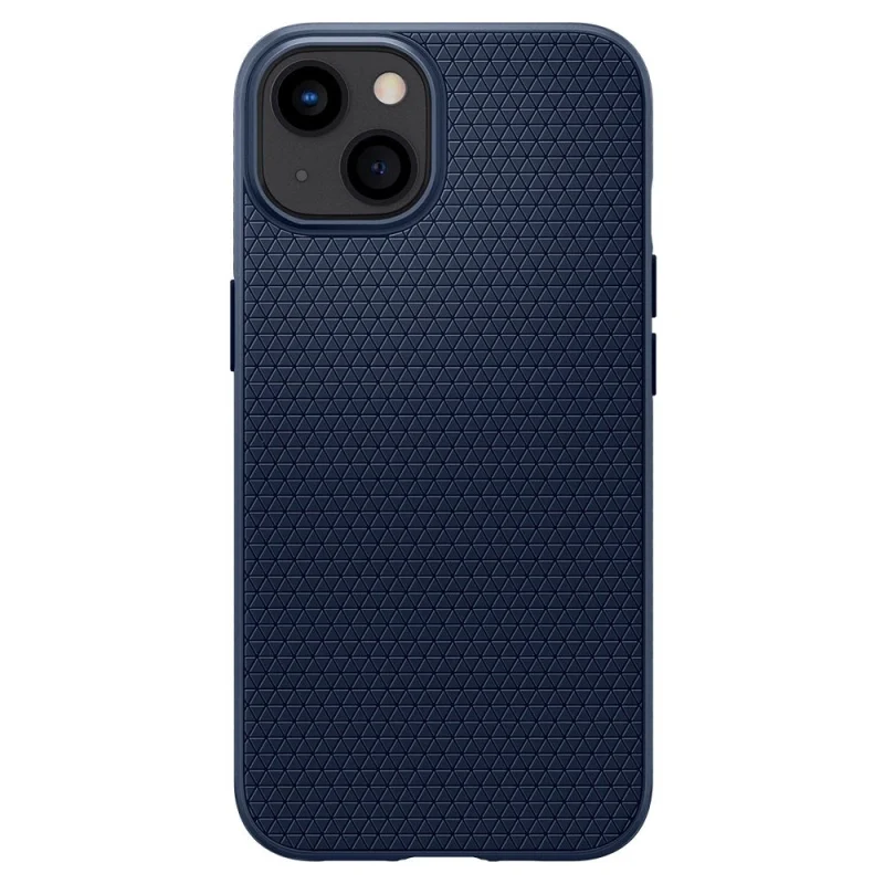 Etui Spigen Liquid Air na iPhone 13 - niebieskie - obrazek 6