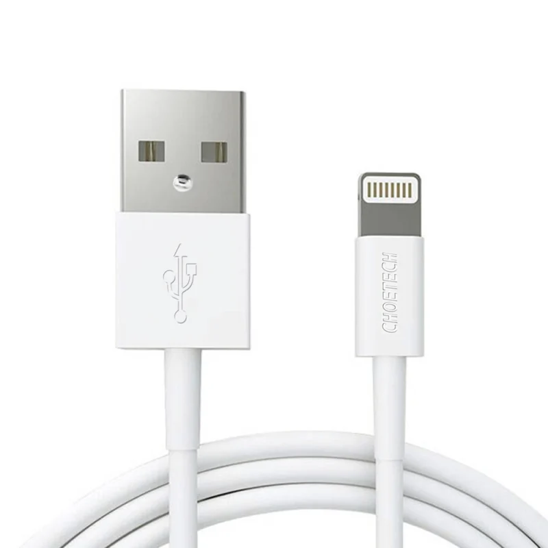 Kabel Choetech IP0027 USB-A - Lightning MFi 1.8m - biały - obrazek 3