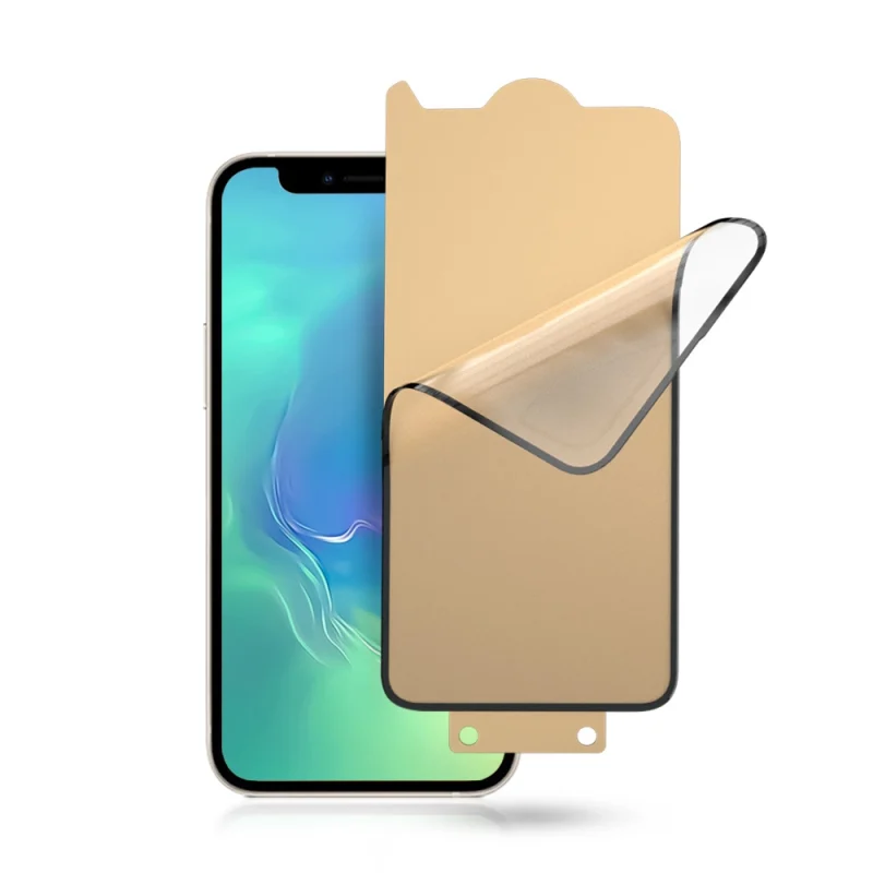 Bestsuit 6w1 zestaw do iPhone 11 Pro Max etui / szkło hartowane flexi / folia na tył / szkło na aparat / ściereczki / aplikator (D30 Buffer) - obrazek 14