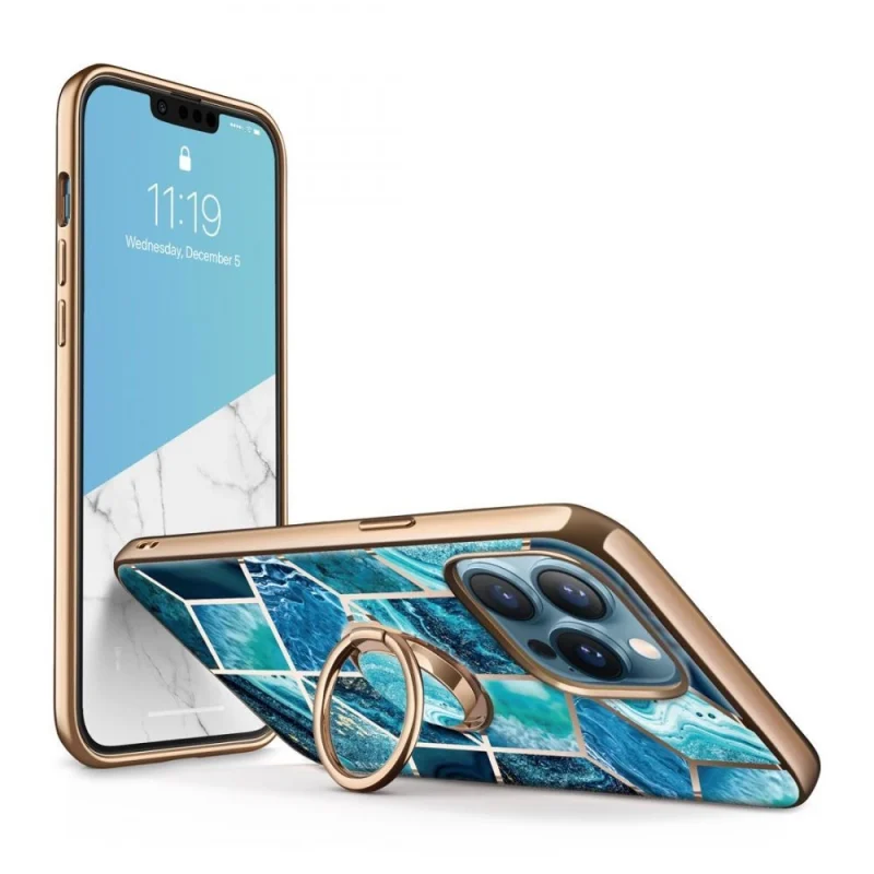 Etui Supcase IBLSN Cosmo Snap na iPhone 13 Pro - niebieskie