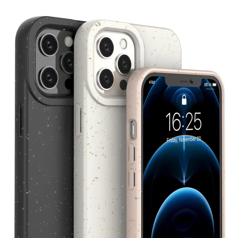 Eco Case etui do iPhone 12 silikonowy pokrowiec obudowa do telefonu miętowy - obrazek 2