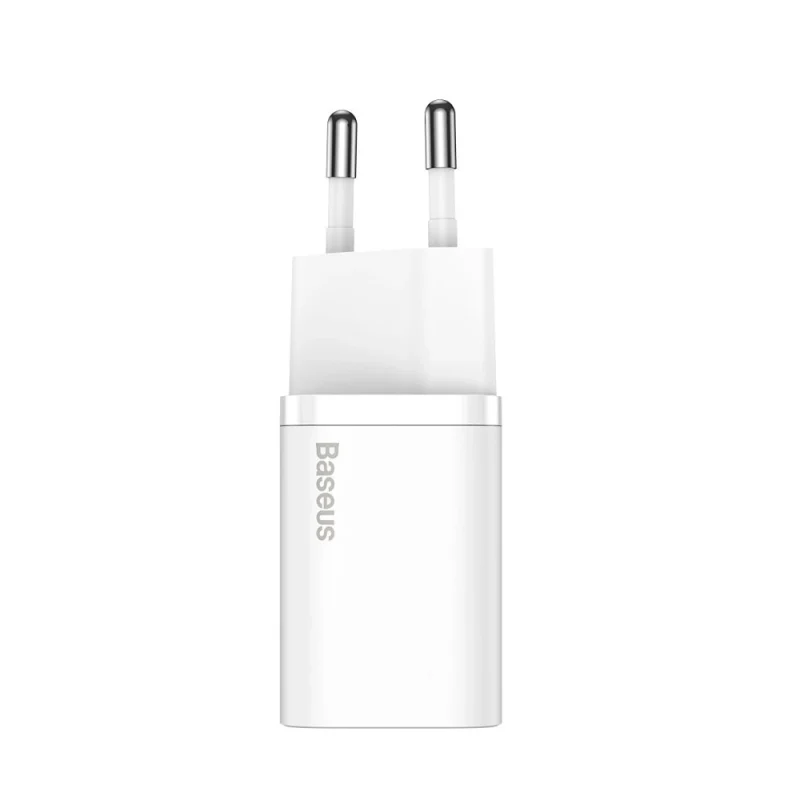 Baseus Super Si 1C szybka ładowarka USB Typ C 25W Power Delivery Quick Charge biały (CCSP020102) - obrazek 4