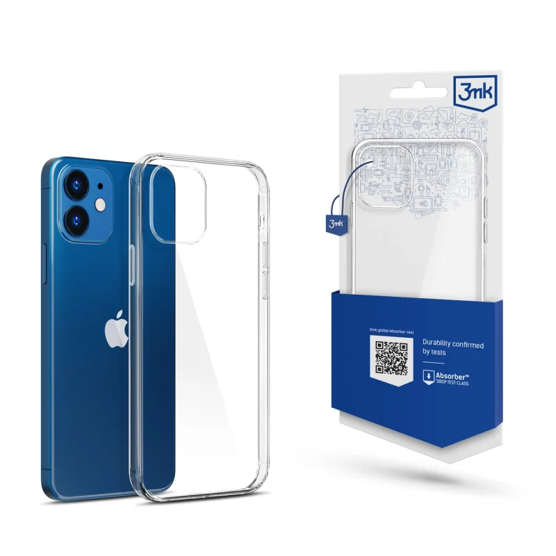 Etui 3mk Clear Case na iPhone 12 mini - przezroczyste