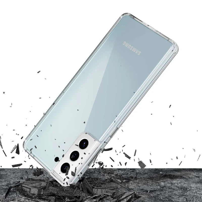 Etui 3mk Clear Case na Samsung Galaxy S21+ 5G - przezroczyste - obrazek 3