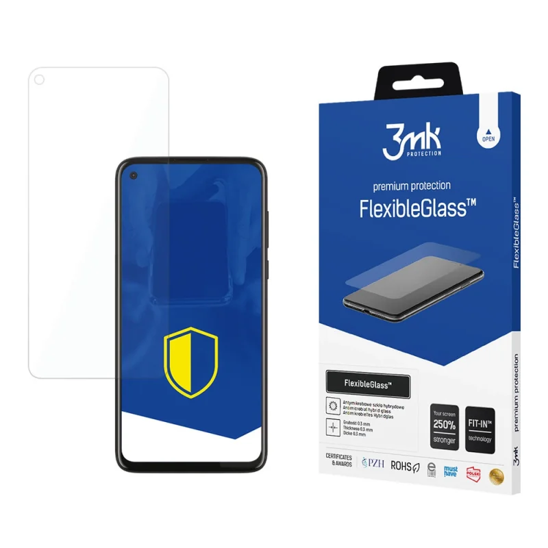 Szkło hybrydowe 3mk FlexibleGlass™ na Motorola Moto G8 Power