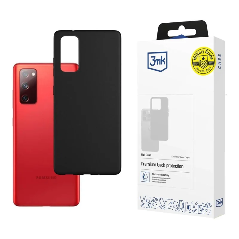 Etui 3mk Matt Case na Samsung Galaxy S20 FE 5G - czarne