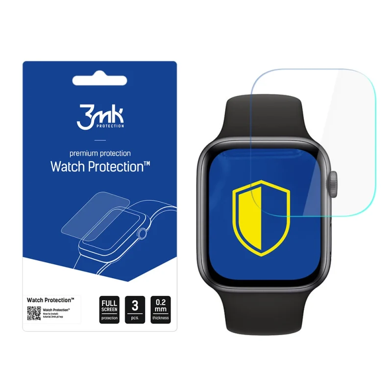 Folia ochronna 3mk Watch Protection™ v. ARC+ na Apple Watch 5 44mm